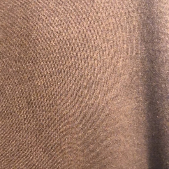 Men’s Joseph Abboud Extra Fine Brown Merino Wool 1/4 Front Zip Sweater Size XXL - Picture 9 of 11